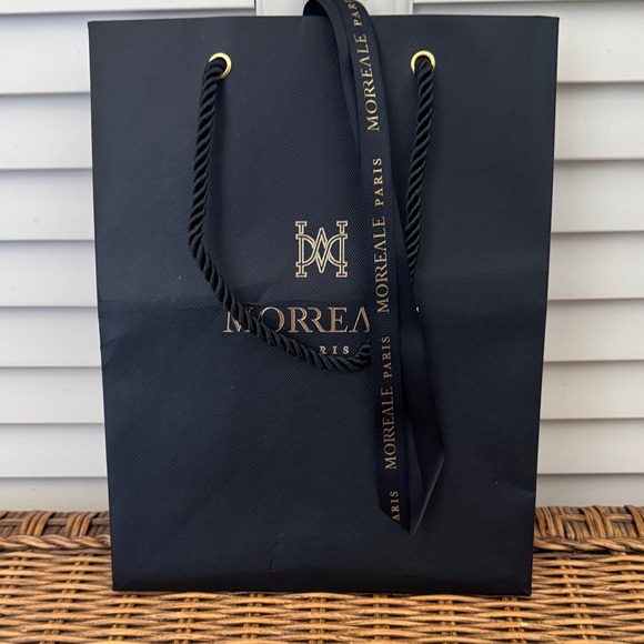 morreale paris Other - Black Gift Bag